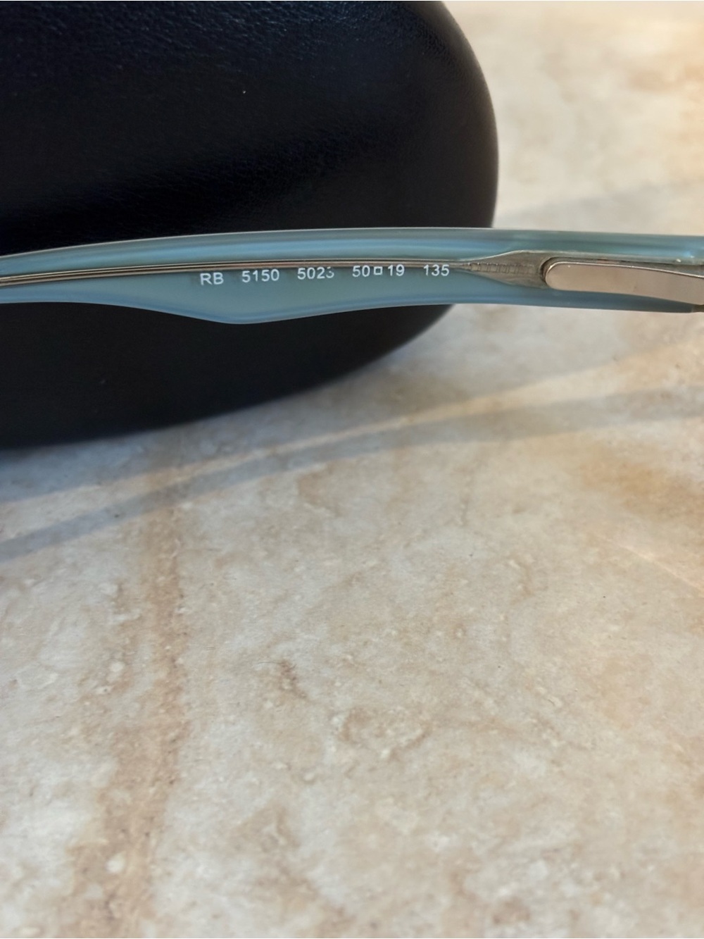Ray-Ban RB 5150 Rectangle Eyeglasses in Dark Tortoise - Picture 8 of 8